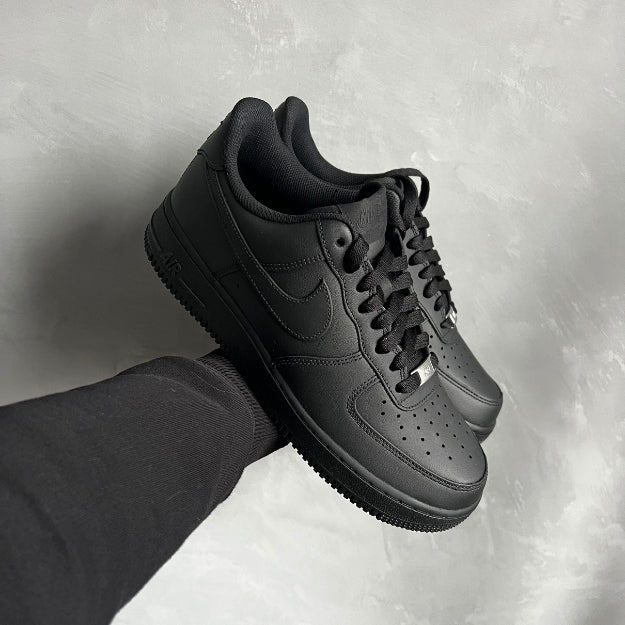 Matte black air force 1 custom best sale