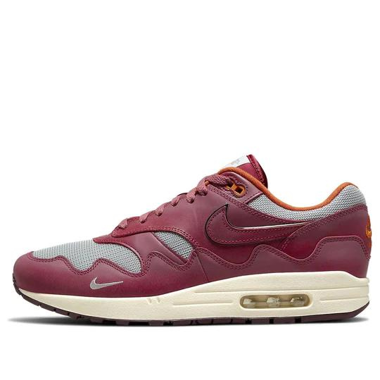 Air Max 1 Patta Waves Rush Maroon (With Bracelet)