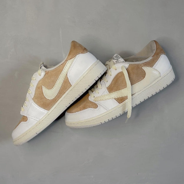 Custom Air Jordan 1 Low Latte